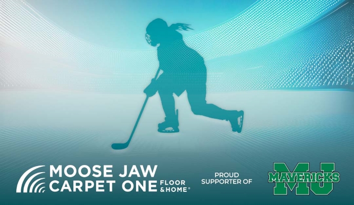 Female Hockey Team Sponsored by Moose Jaw Carpet One